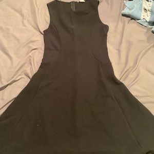Black skater dress